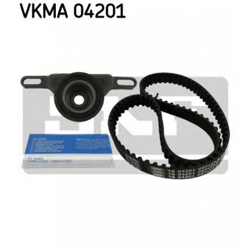 VKMA 04201 SKF Комплект ГРМ (ремінь + ролик)